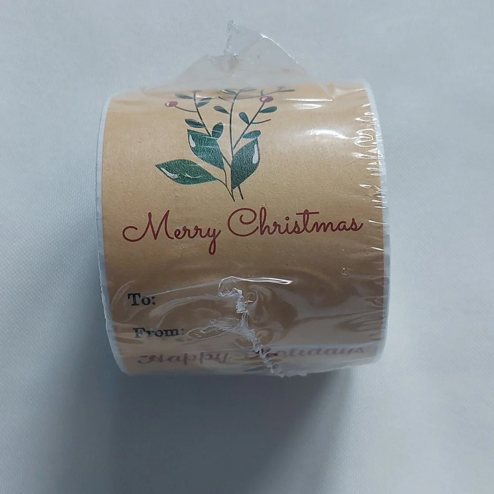 200 piece christmas kraft paper‎